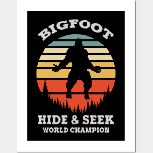 bigfoot Posters and Art